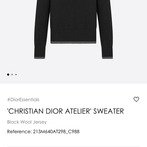 Christian Dior crewneck sweater - Picture 2 of 8